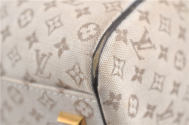 Auth LOUIS VUITTON Monogram Mini Josephine GM Hand Bag M92310 Khaki Beige 8367C