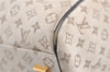 Auth LOUIS VUITTON Monogram Mini Josephine GM Hand Bag M92310 Khaki Beige 8367C