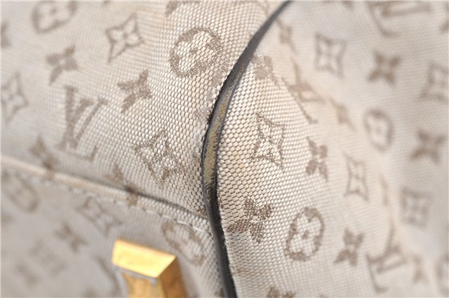 Auth LOUIS VUITTON Monogram Mini Josephine GM Hand Bag M92310 Khaki Beige 8367C