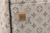 Auth LOUIS VUITTON Monogram Mini Josephine GM Hand Bag M92310 Khaki Beige 8367C
