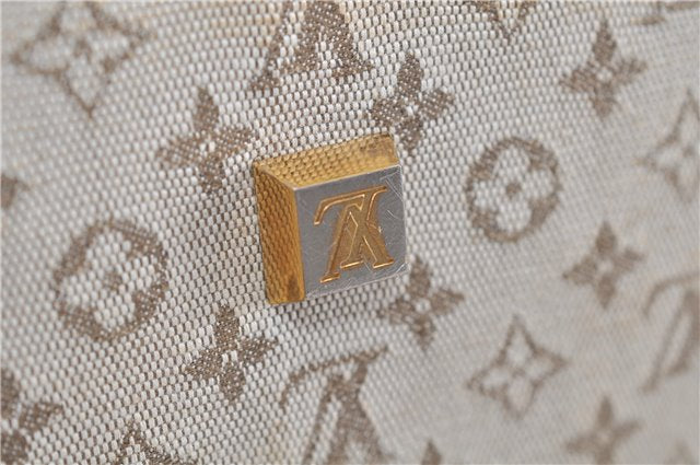 Auth LOUIS VUITTON Monogram Mini Josephine GM Hand Bag M92310 Khaki Beige 8367C