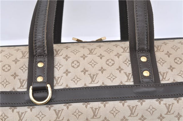Auth LOUIS VUITTON Monogram Mini Josephine GM Hand Bag M92310 Khaki Beige 8367C