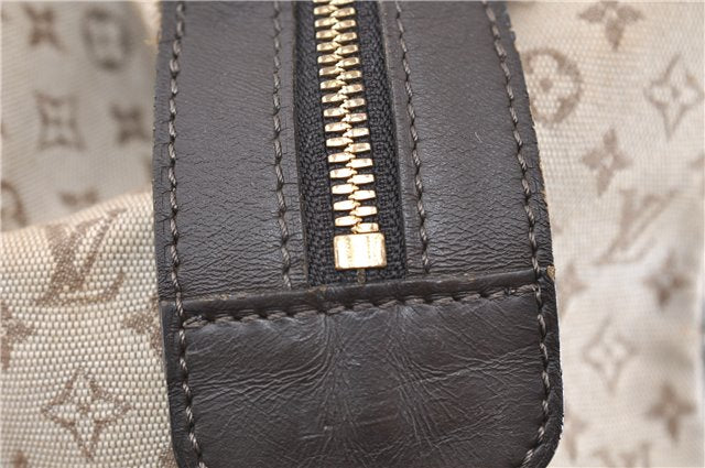 Auth LOUIS VUITTON Monogram Mini Josephine GM Hand Bag M92310 Khaki Beige 8367C