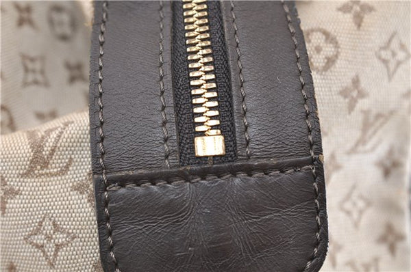 Auth LOUIS VUITTON Monogram Mini Josephine GM Hand Bag M92310 Khaki Beige 8367C