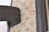 Auth LOUIS VUITTON Monogram Mini Josephine GM Hand Bag M92310 Khaki Beige 8367C