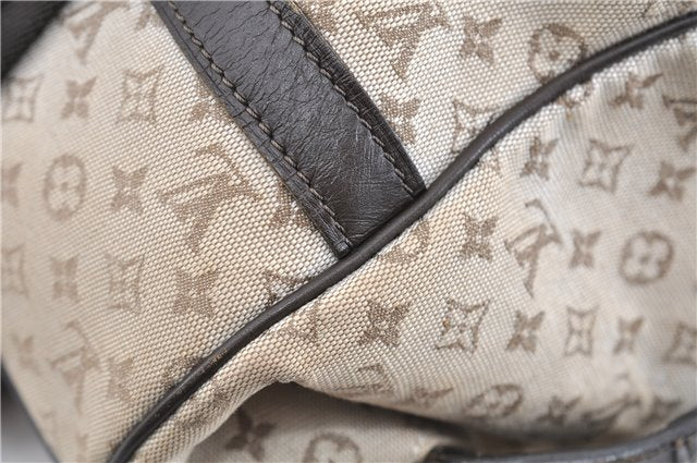 Auth LOUIS VUITTON Monogram Mini Josephine GM Hand Bag M92310 Khaki Beige 8367C