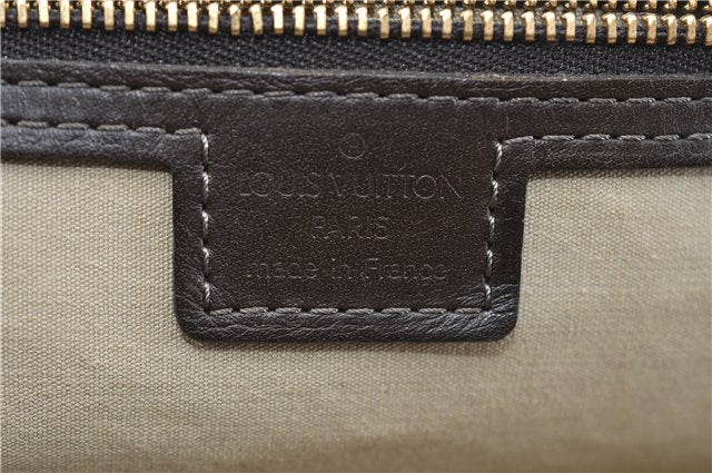 Auth LOUIS VUITTON Monogram Mini Josephine GM Hand Bag M92310 Khaki Beige 8367C