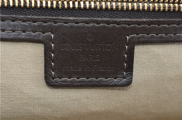 Auth LOUIS VUITTON Monogram Mini Josephine GM Hand Bag M92310 Khaki Beige 8367C