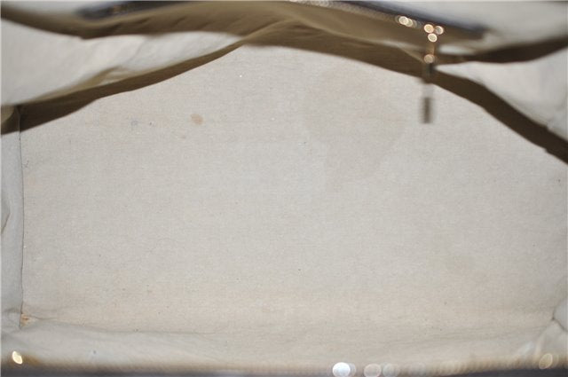 Auth LOUIS VUITTON Monogram Mini Josephine GM Hand Bag M92310 Khaki Beige 8367C