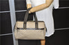 Auth LOUIS VUITTON Monogram Mini Josephine GM Hand Bag M92310 Khaki Beige 8367C