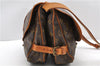 Auth LOUIS VUITTON Monogram Saumur 30 Shoulder Cross Body Bag M42256 LV 8369C