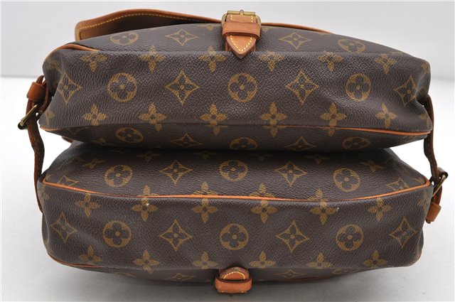 Auth LOUIS VUITTON Monogram Saumur 30 Shoulder Cross Body Bag M42256 LV 8369C