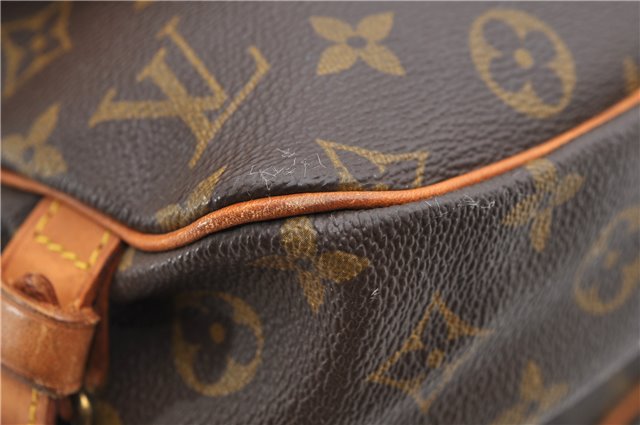 Auth LOUIS VUITTON Monogram Saumur 30 Shoulder Cross Body Bag M42256 LV 8369C