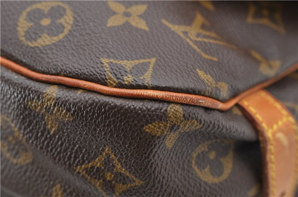 Auth LOUIS VUITTON Monogram Saumur 30 Shoulder Cross Body Bag M42256 LV 8369C