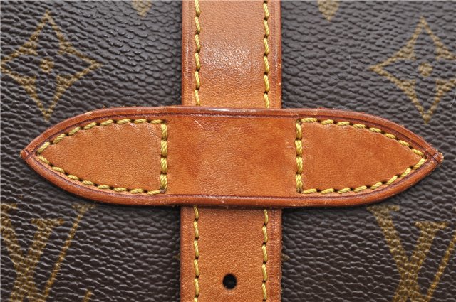 Auth LOUIS VUITTON Monogram Saumur 30 Shoulder Cross Body Bag M42256 LV 8369C