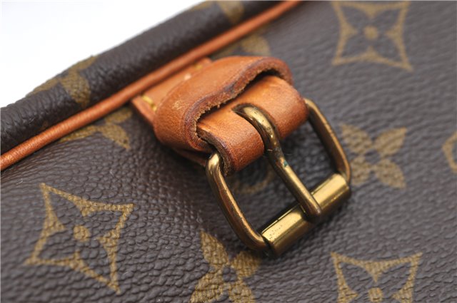 Auth LOUIS VUITTON Monogram Saumur 30 Shoulder Cross Body Bag M42256 LV 8369C