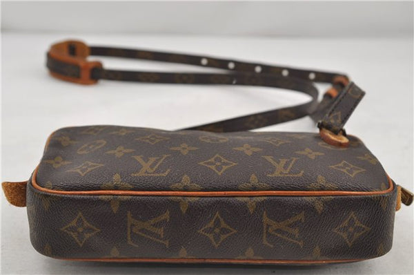 Auth Louis Vuitton Monogram Marly Bandouliere Shoulder Cross Bag M51828 LV 8369D