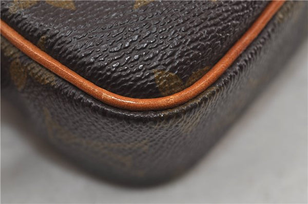 Auth Louis Vuitton Monogram Marly Bandouliere Shoulder Cross Bag M51828 LV 8369D