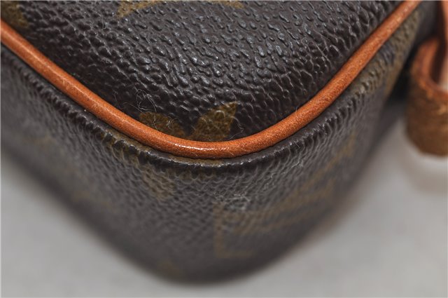 Auth Louis Vuitton Monogram Marly Bandouliere Shoulder Cross Bag M51828 LV 8369D