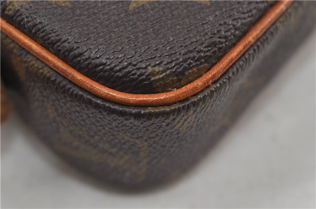 Auth Louis Vuitton Monogram Marly Bandouliere Shoulder Cross Bag M51828 LV 8369D