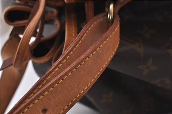 Authentic LOUIS VUITTON Monogram Noe Shoulder Bag M42224 LV 8370C