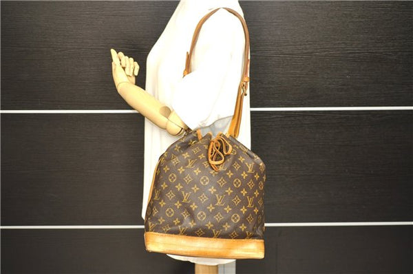 Authentic LOUIS VUITTON Monogram Noe Shoulder Bag M42224 LV 8371C
