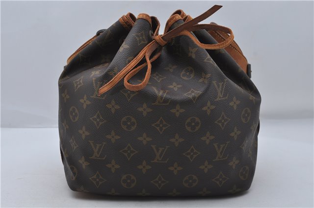 Authentic Louis Vuitton Monogram Petit Noe Shoulder Bag M42226 LV 8371D