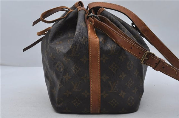 Authentic Louis Vuitton Monogram Petit Noe Shoulder Bag M42226 LV 8373D