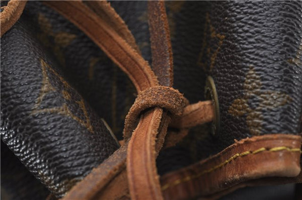 Authentic Louis Vuitton Monogram Petit Noe Shoulder Bag M42226 LV 8373D