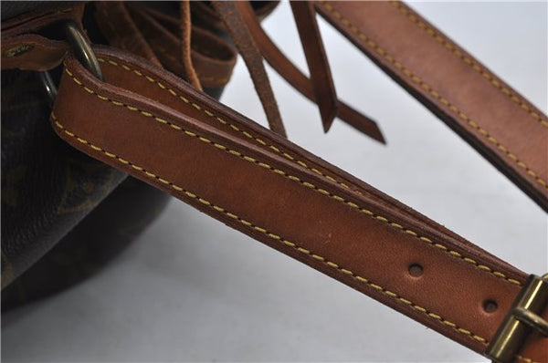 Authentic Louis Vuitton Monogram Petit Noe Shoulder Bag M42226 LV 8373D