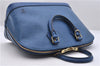 Authentic LOUIS VUITTON Epi Alma PM Hand Bag Purse Blue M52145 LV 8375C