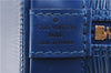 Authentic LOUIS VUITTON Epi Alma PM Hand Bag Purse Blue M52145 LV 8375C