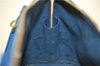 Authentic LOUIS VUITTON Epi Alma PM Hand Bag Purse Blue M52145 LV 8375C
