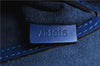 Authentic LOUIS VUITTON Epi Alma PM Hand Bag Purse Blue M52145 LV 8375C