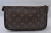 Authentic Louis Vuitton Monogram Pochette Accessoires Pouch M51980 LV 8375D