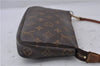 Authentic Louis Vuitton Monogram Pochette Accessoires Pouch M51980 LV 8375D