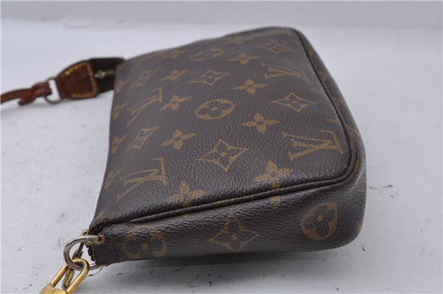 Authentic Louis Vuitton Monogram Pochette Accessoires Pouch M51980 LV 8375D