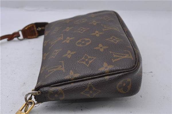 Authentic Louis Vuitton Monogram Pochette Accessoires Pouch M51980 LV 8375D