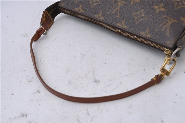 Authentic Louis Vuitton Monogram Pochette Accessoires Pouch M51980 LV 8375D