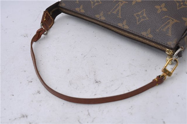 Authentic Louis Vuitton Monogram Pochette Accessoires Pouch M51980 LV 8375D
