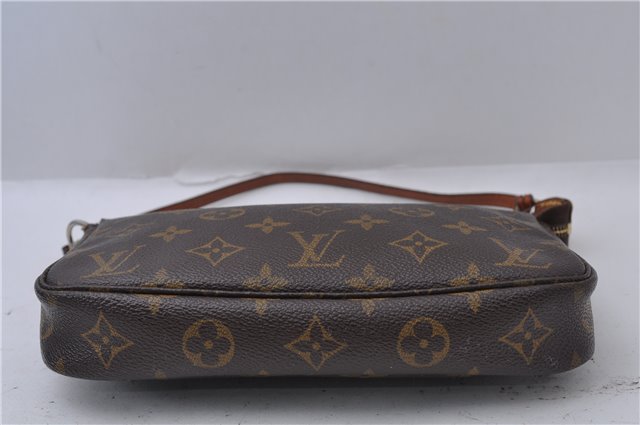 Authentic Louis Vuitton Monogram Pochette Accessoires Pouch M51980 LV 8375D