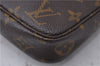 Authentic Louis Vuitton Monogram Pochette Accessoires Pouch M51980 LV 8375D