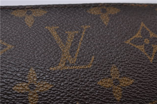 Authentic Louis Vuitton Monogram Pochette Accessoires Pouch M51980 LV 8375D