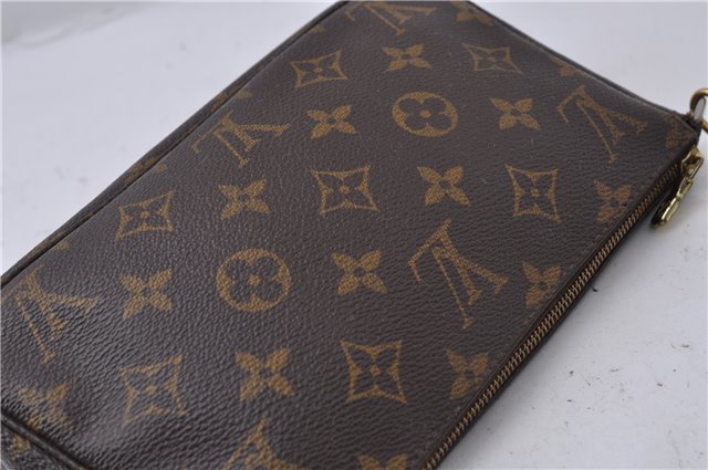 Authentic Louis Vuitton Monogram Pochette Accessoires Pouch M51980 LV 8375D