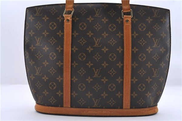 Authentic LOUIS VUITTON Monogram Babylone Shoulder Tote Bag M51102 LV 8376C