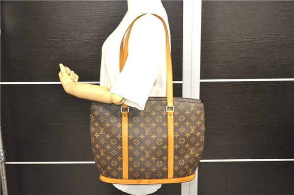 Authentic LOUIS VUITTON Monogram Babylone Shoulder Tote Bag M51102 LV 8376C