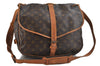Auth LOUIS VUITTON Monogram Saumur 35 Shoulder Cross Body Bag M42254 LV 8377C