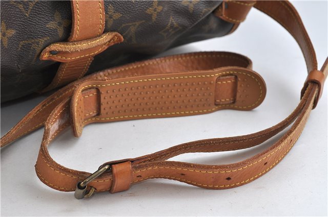 Auth LOUIS VUITTON Monogram Saumur 35 Shoulder Cross Body Bag M42254 LV 8377C
