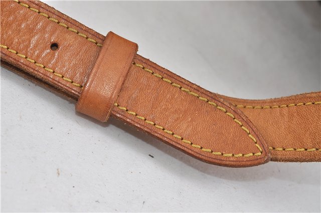 Auth LOUIS VUITTON Monogram Saumur 35 Shoulder Cross Body Bag M42254 LV 8377C