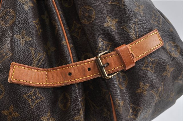 Auth LOUIS VUITTON Monogram Saumur 35 Shoulder Cross Body Bag M42254 LV 8377C